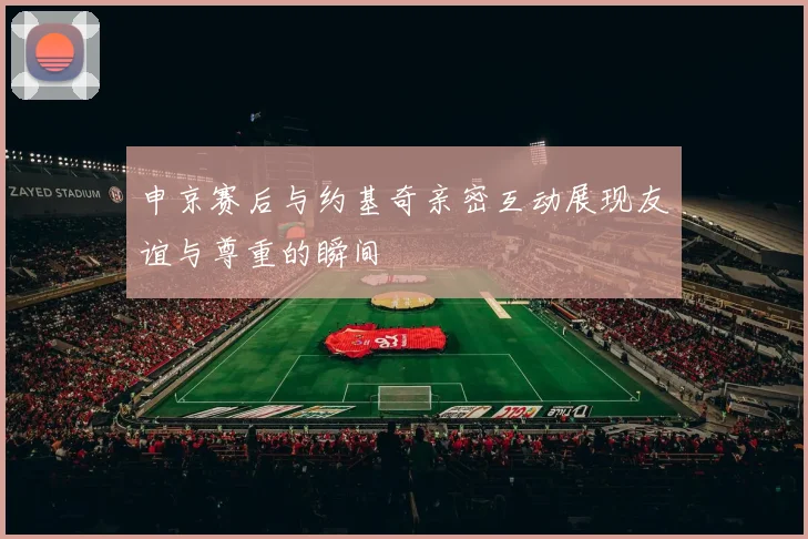 申京赛后与约基奇亲密互动展现友谊与尊重的瞬间